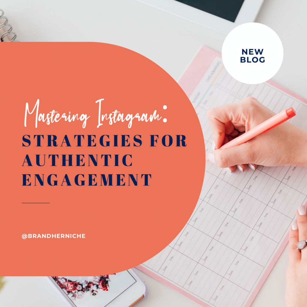 Blog post about engagement and mastering Instagram